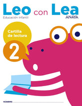 LEO CON LEA CARTILLA LECTURA 2 EI 17 | AA,VV | 9788469829776 (Anaya Texto)